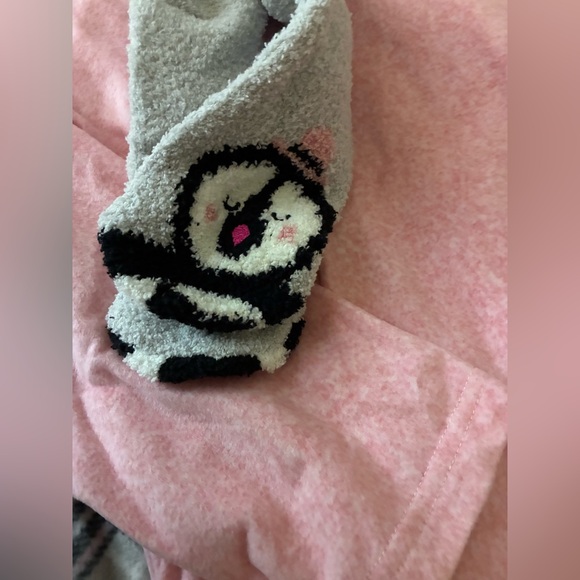 Nighttime 3-Piece Sleep Set NEW Size XL Goodnight Kiss Soft Warm Jammies! - Picture 8 of 9